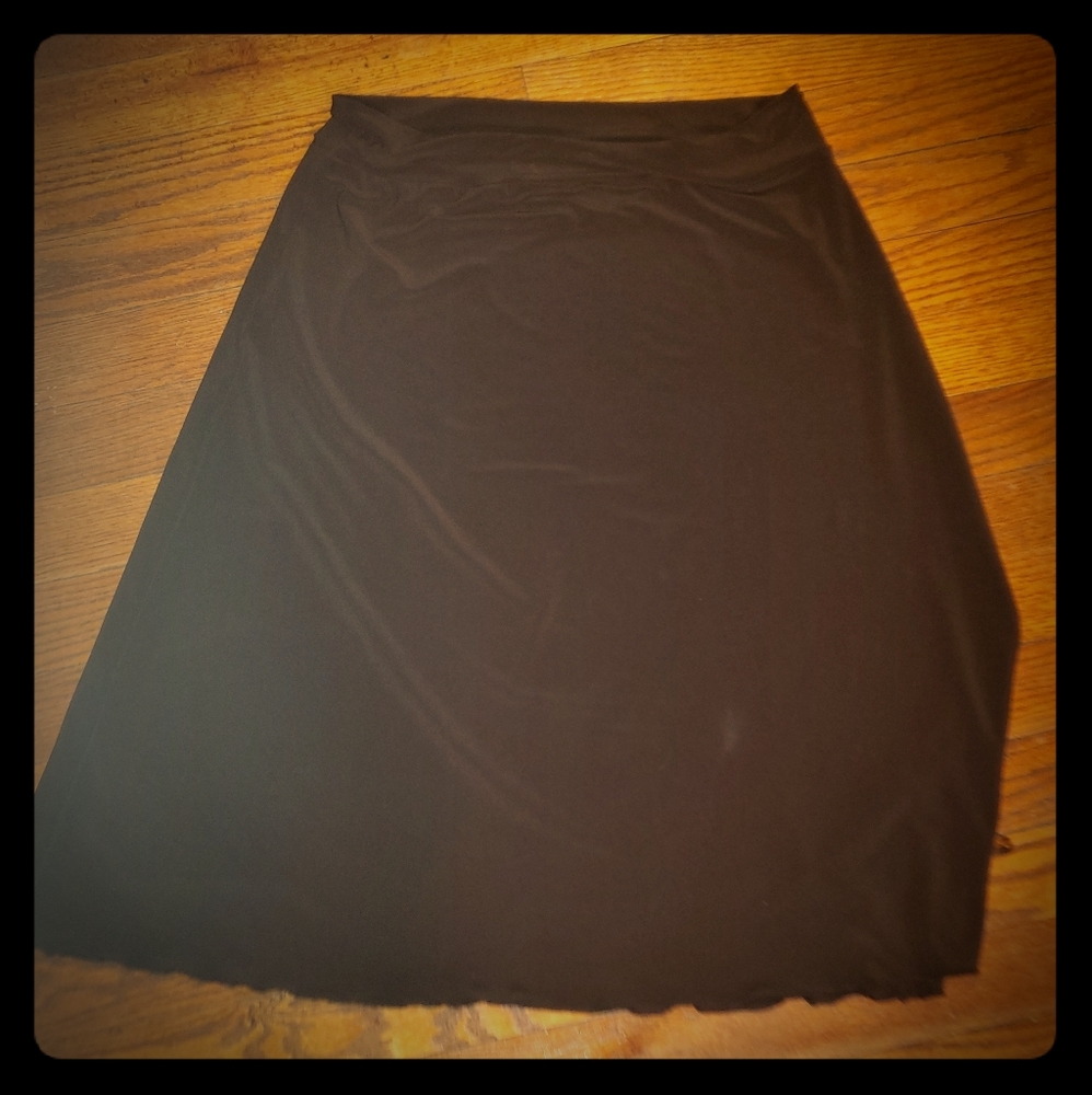 Brown skirt